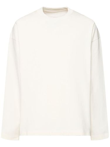 Logo Cotton Jersey T-shirt - JIL SANDER - Modalova