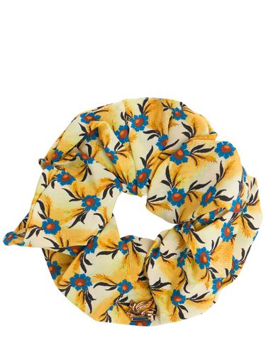 Printed Silk Scrunchie - ETRO - Modalova