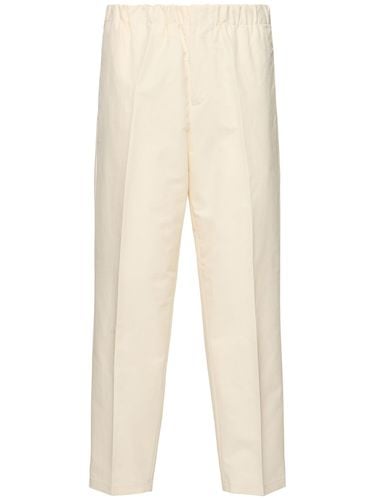 Pantaloni Jogger In Cotone Leggero - JIL SANDER - Modalova