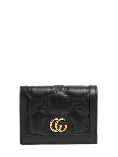 Matelassé Leather Wallet - GUCCI - Modalova