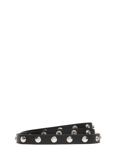 Studded Leather Belt - THE ATTICO - Modalova