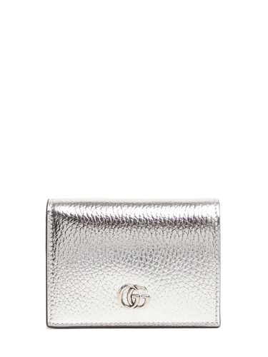 Gg Petite Marmont Leather Wallet - GUCCI - Modalova