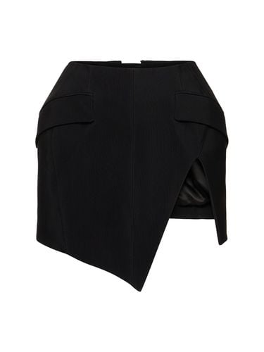 Heavy Fluid Mini Skirt - MUGLER - Modalova