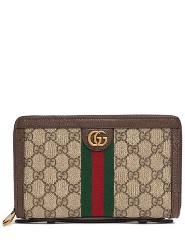 Funda De Pasaporte De Lona Gg Supreme - GUCCI - Modalova