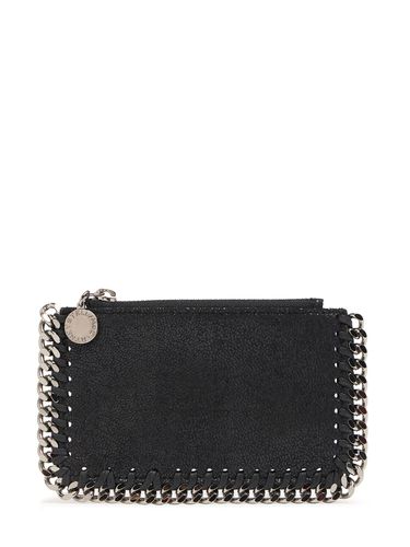 Falabella Shaggy Faux Deer Card Holder - STELLA MCCARTNEY - Modalova