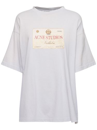 Camiseta Con Manga Larga - ACNE STUDIOS - Modalova