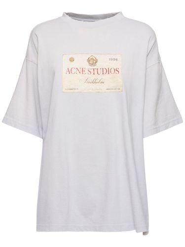 T-shirt Edra A Maniche Lunghe - ACNE STUDIOS - Modalova