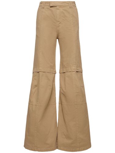 Sam High Waist Canvas Flared Pants - DARKPARK - Modalova