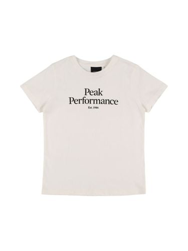 Camiseta De Algodón Orgánico - PEAK PERFORMANCE - Modalova