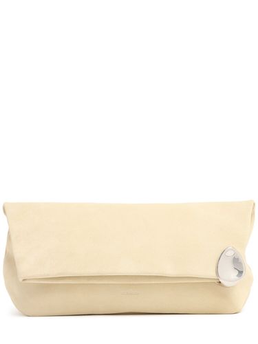 Jewel Suede Clutch - JIL SANDER - Modalova