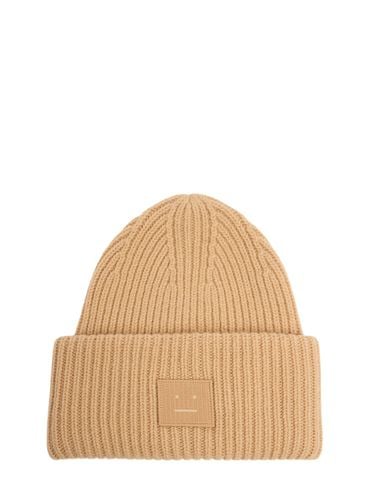 Pansy 'n Face Wool Beanie - ACNE STUDIOS - Modalova