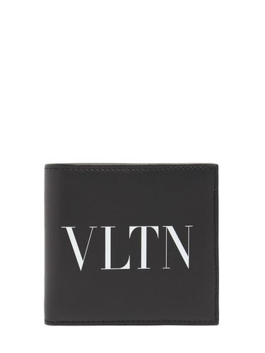 Vltn Leather Billfold Wallet - VALENTINO GARAVANI - Modalova