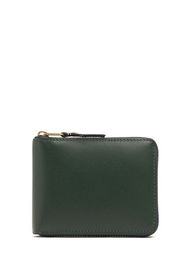 Cartera De Piel Con Cremallera - COMME DES GARÇONS WALLET - Modalova