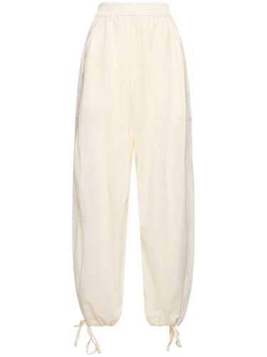 Cotton Blend Pants - PHILOSOPHY DI LORENZO SERAFINI - Modalova