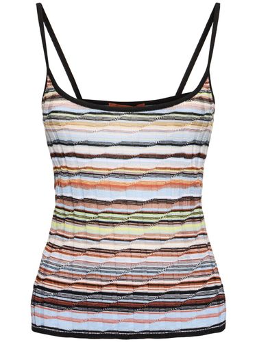 Rib Knit Tank Top - MISSONI - Modalova