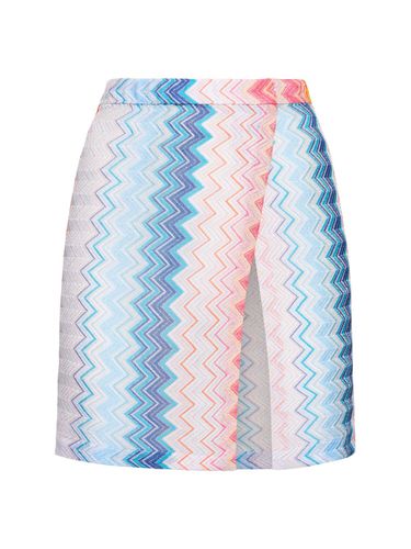 Chevron Mini Skirt - MISSONI - Modalova