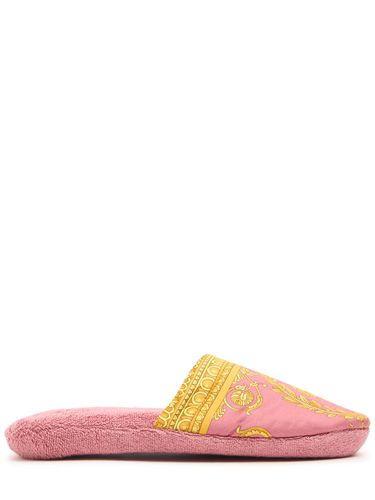 I Heart Baroque Bath Slippers - VERSACE - Modalova