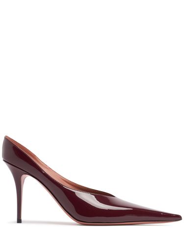 Mm Anok Patent Leather Mules - AMINA MUADDI - Modalova