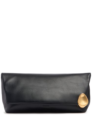 Jewel Soft Leather Clutch - JIL SANDER - Modalova