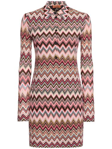 Chevron Mini Dress - MISSONI - Modalova