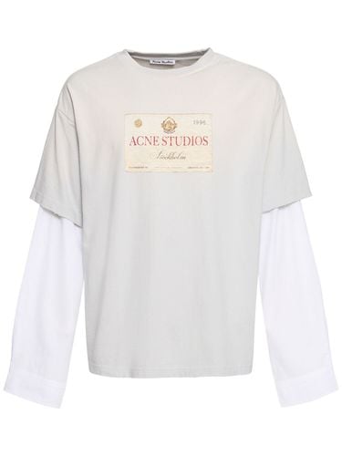 Edra Double T-shirt - ACNE STUDIOS - Modalova