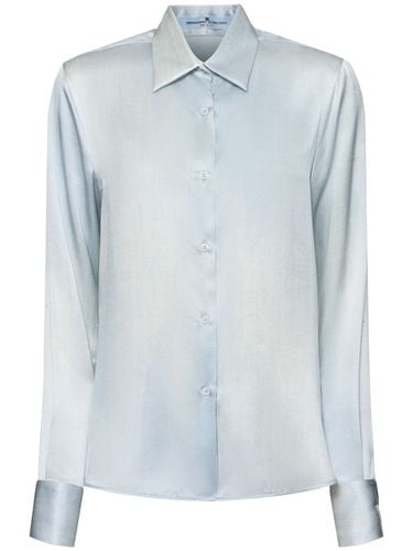 Silk Satin Shirt - ERMANNO SCERVINO - Modalova