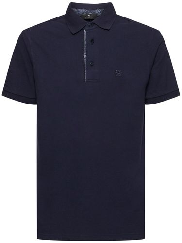 Polo De Algodón - ETRO - Modalova