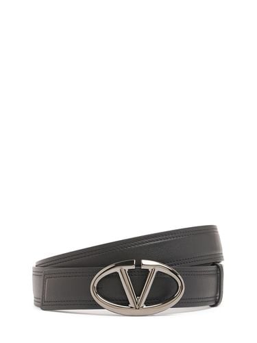 Mm Vlogo The Bold Edition Buckle Belt - VALENTINO GARAVANI - Modalova