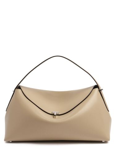 T-lock Nappa Leather Top Handle Bag - TOTEME - Modalova