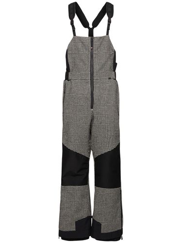 Virgin Wool Prince Of Wales Ski Suit - MONCLER GRENOBLE - Modalova