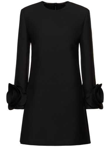 Double Compact Drill Mini Dress - VALENTINO - Modalova