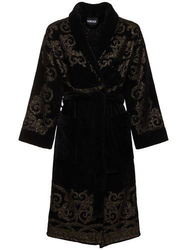 Coupe Des Dieux Bathrobe - VERSACE - Modalova