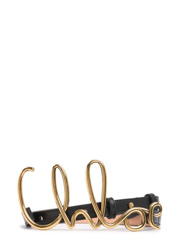 C Chloe Soft Leather Belt - CHLOÉ - Modalova