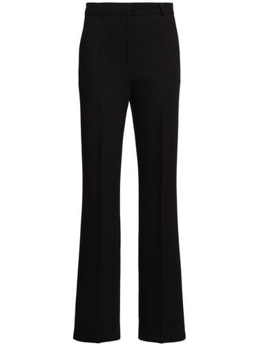 Flared Evening Crepe Pants - TOTEME - Modalova