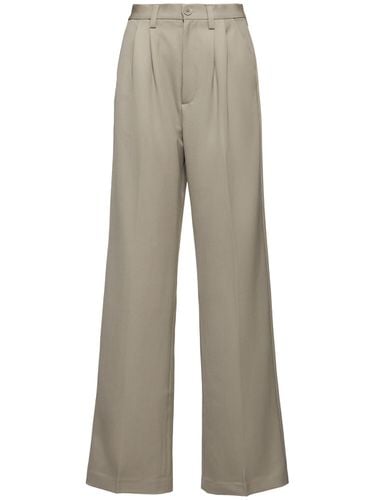 Carrie Linen Blend Straight Pants - ANINE BING - Modalova