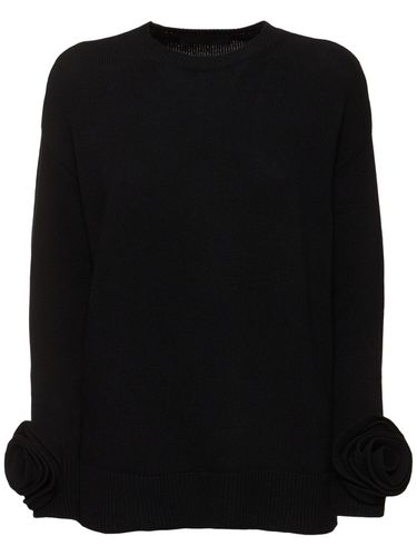 Wool Knit Sweater - VALENTINO - Modalova