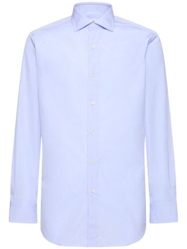 Cotton Poplin Classic Shirt - BRIONI - Modalova