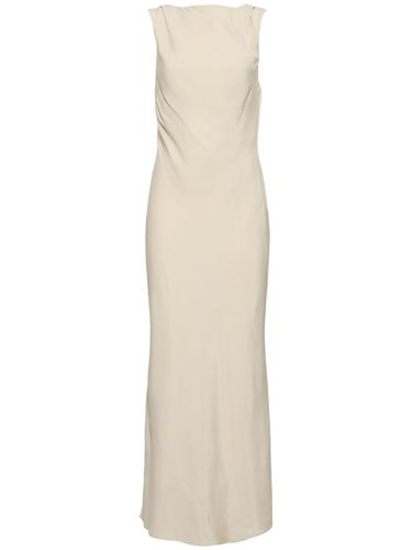 Draped Cowl Midi Dress - ST.AGNI - Modalova