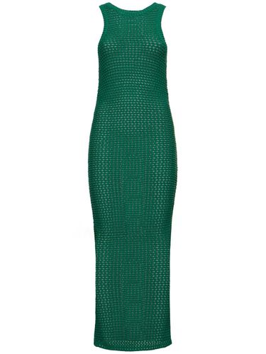 Cotton Crochet Long Dress - ST.AGNI - Modalova