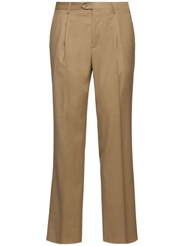 Pleated Wool Pants - ETRO - Modalova