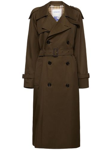 Abrigo Trench De Lona - BURBERRY - Modalova