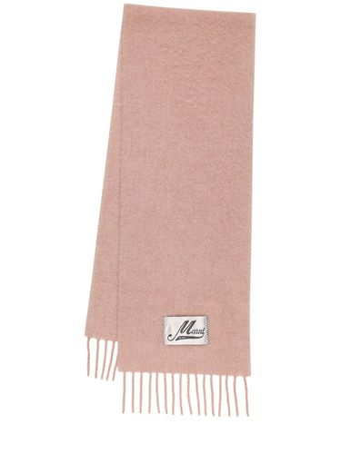 Brushed Alpaca Blend Scarf - MARNI - Modalova