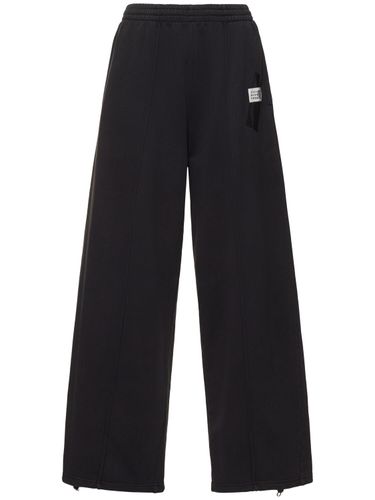 Unbrushed Cotton Jersey Sweatpants - MM6 MAISON MARGIELA - Modalova