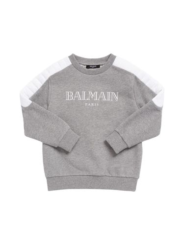 Sudadera De Algodón - BALMAIN - Modalova