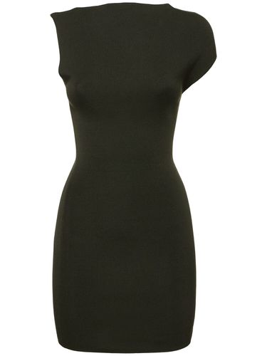 Asymmetric Knit Mini Dress - ST.AGNI - Modalova