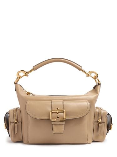 Camera Natural Shiny Leather Bag - CHLOÉ - Modalova