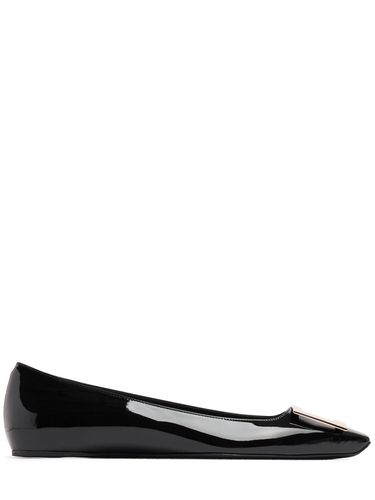 Mm Trompette Patent Leather Flats - ROGER VIVIER - Modalova