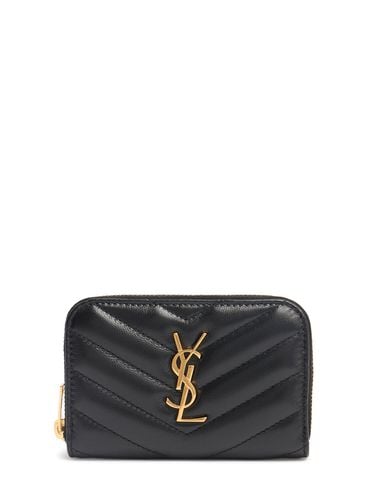 Cartera De Piel - SAINT LAURENT - Modalova