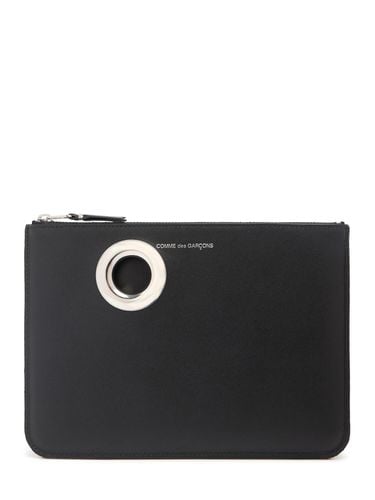 Pouch Silver Eyelet - COMME DES GARÇONS WALLET - Modalova