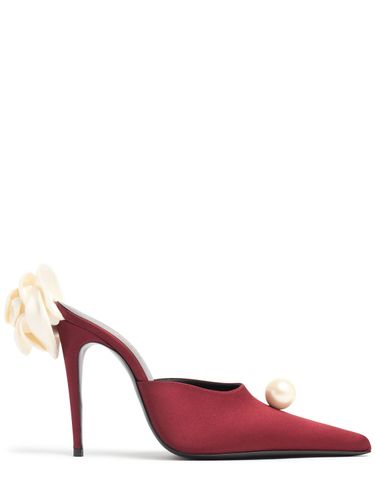 Mm Flower Satin Mules - MAGDA BUTRYM - Modalova